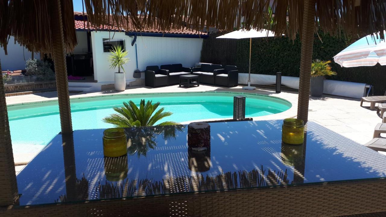 Studio Zure Ondoan - Spa Et Piscine Chauffee Tarnos Exteriör bild